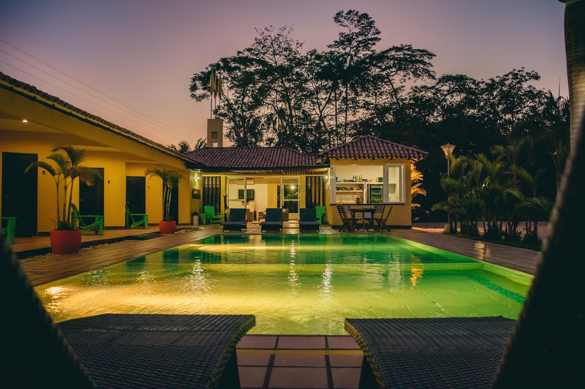 Hotel Paloverde Villas Campestres Apiay Buitenkant foto